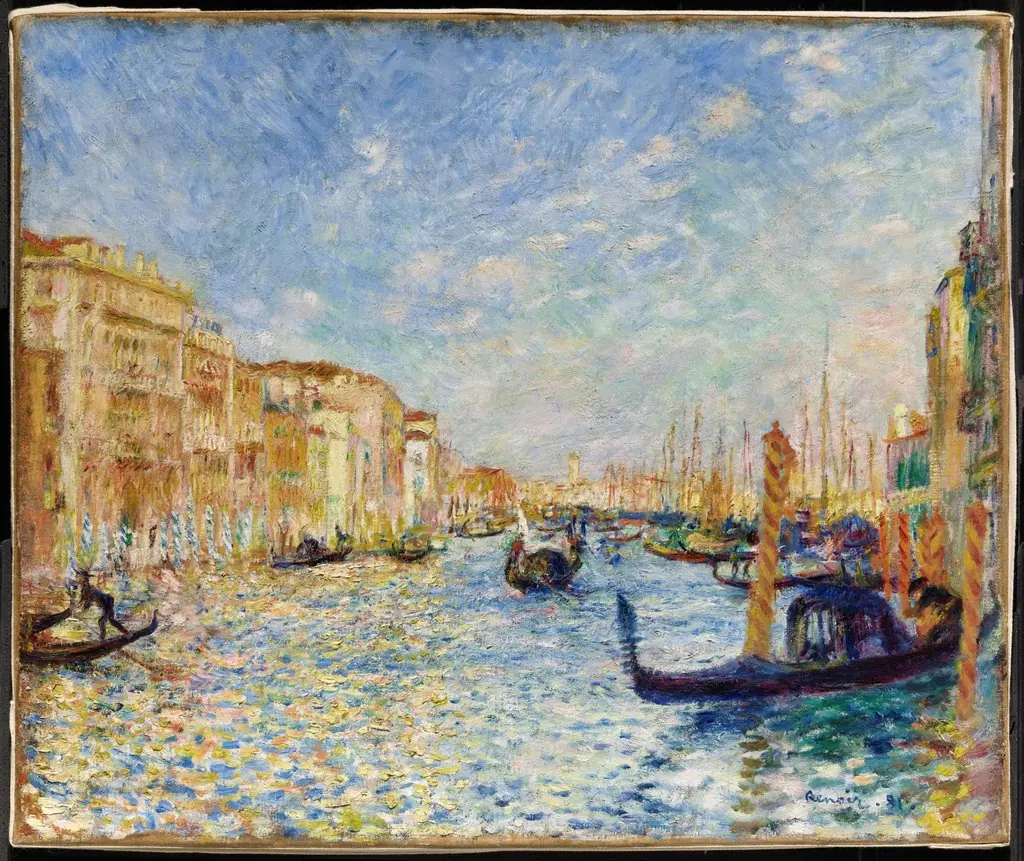 Grand Canal, Venice, by Auguste Renoir