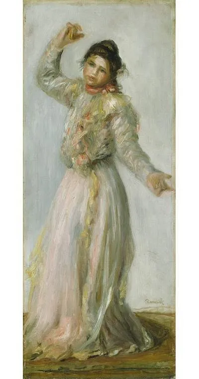 La danse, by Auguste Renoir, oil, 1898