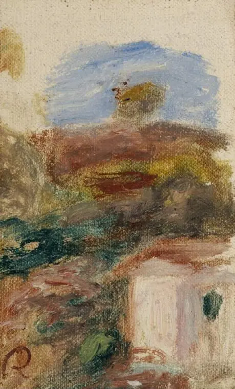 Landscape, by Auguste Renoir