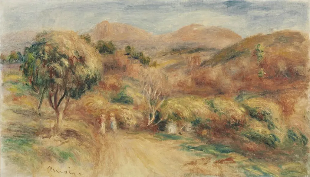 Landscape at Noon, by Auguste Renoir