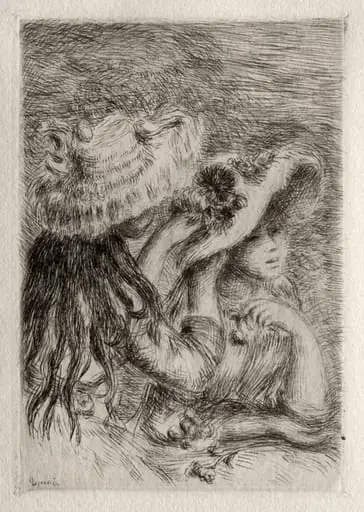 Le Chapeau epinglé, by Auguste Renoir