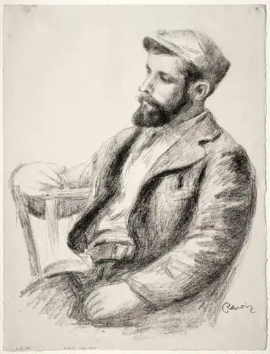 Louis Valtat, by Auguste Renoir