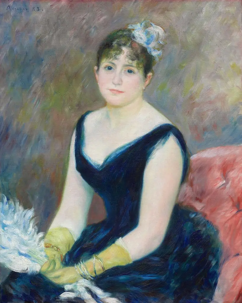 Madame Léon Clapisson, by Auguste Renoir