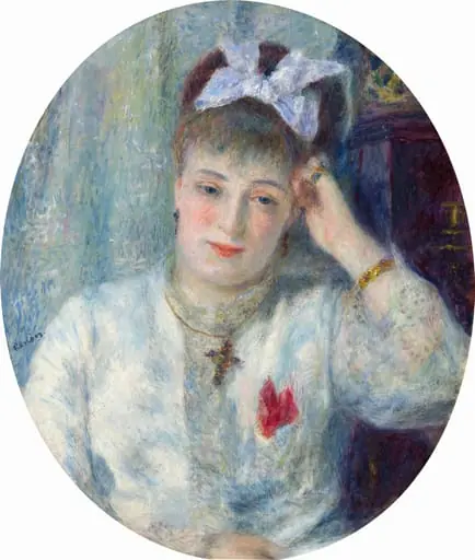 Marie Murer, by Auguste Renoir, 1877