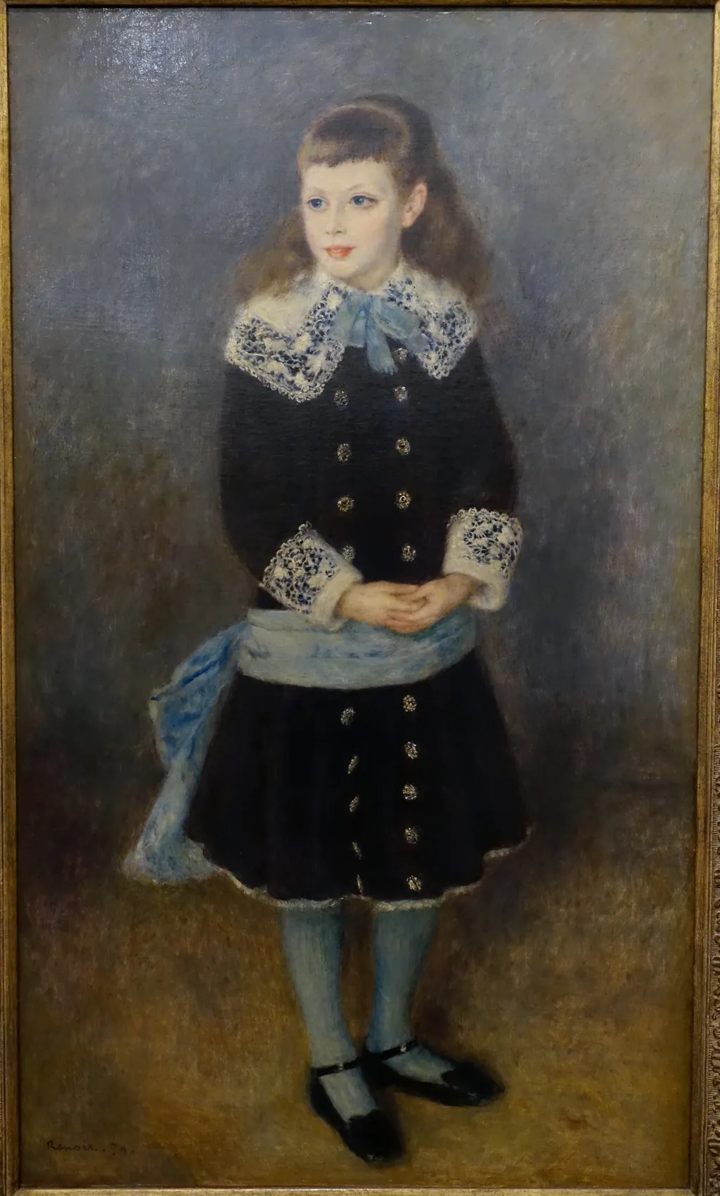 Marthe Berard by Pierre-Auguste Renoir, by Auguste Renoir, oil, 1890