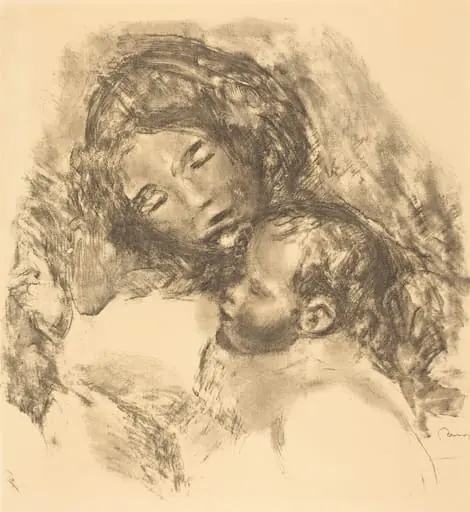 Maternity (Maternite), by Auguste Renoir