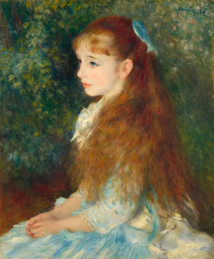 Mlle Irene Cahen d'Anvers, by Auguste Renoir