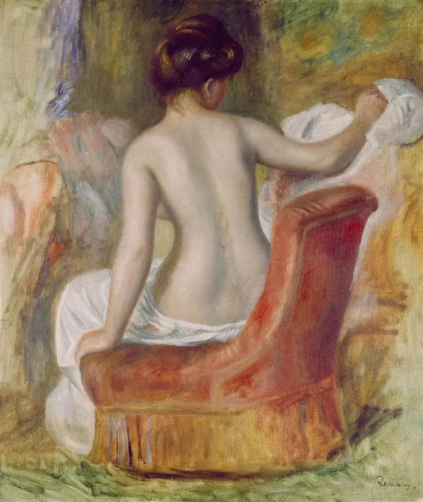 Nu au fauteuil, by Auguste Renoir