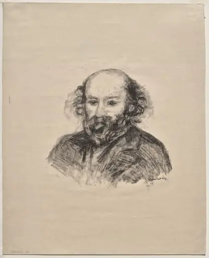 Paul Cézanne, by Auguste Renoir