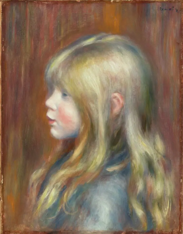 Portrait of Edmond Renoir, by Auguste Renoir