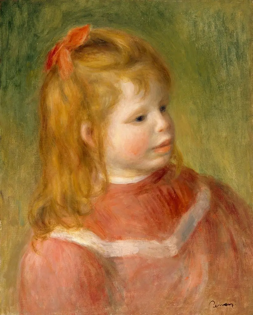 Portrait of Jean, by Auguste Renoir