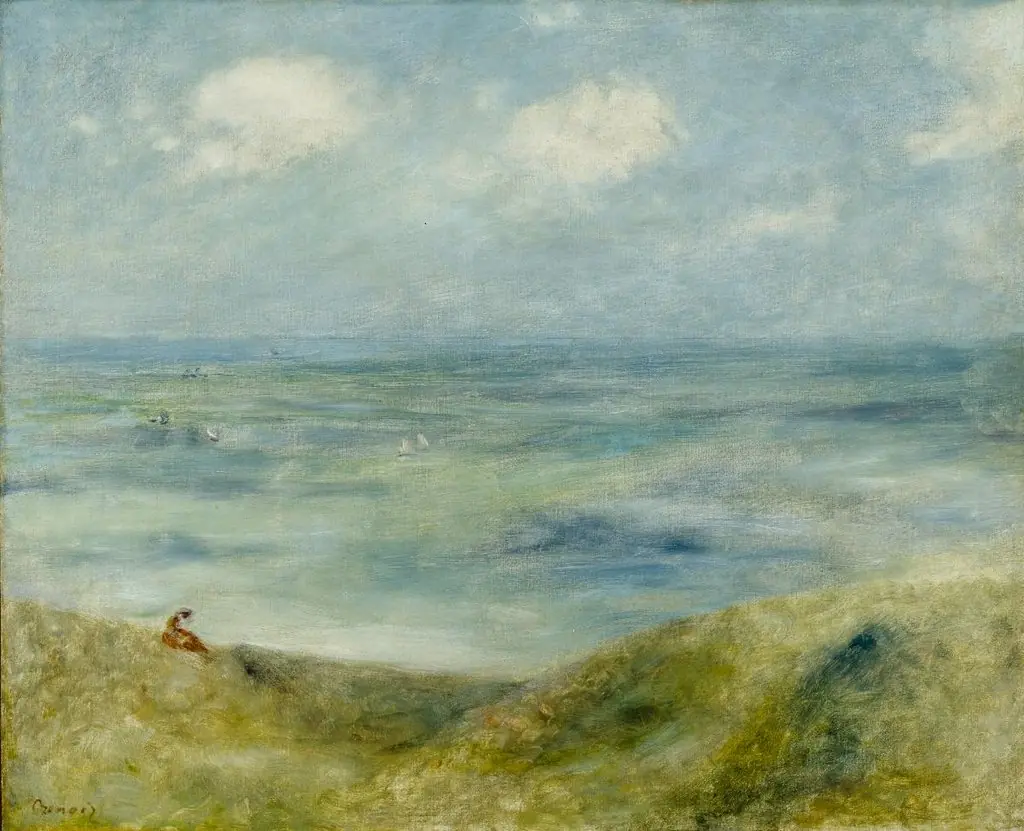 Seascape, by Auguste Renoir