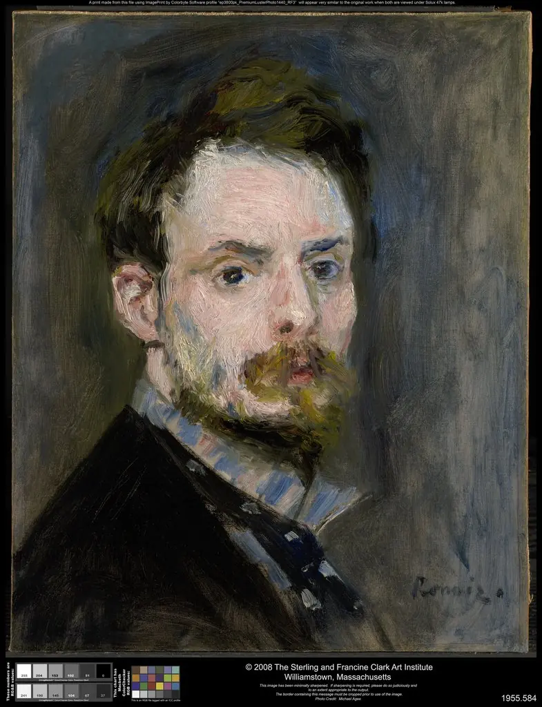Self-Portrait, by Auguste Renoir