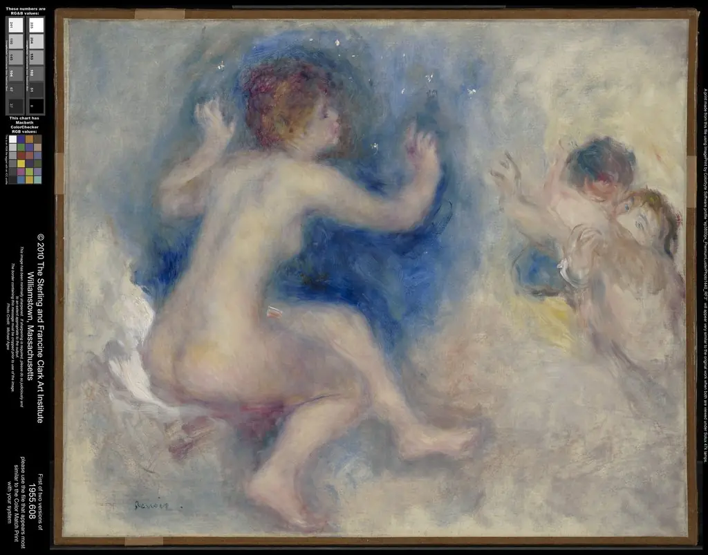 Study for "Scene from Wagner's Tannhäuser, Third Act", by Auguste Renoir
