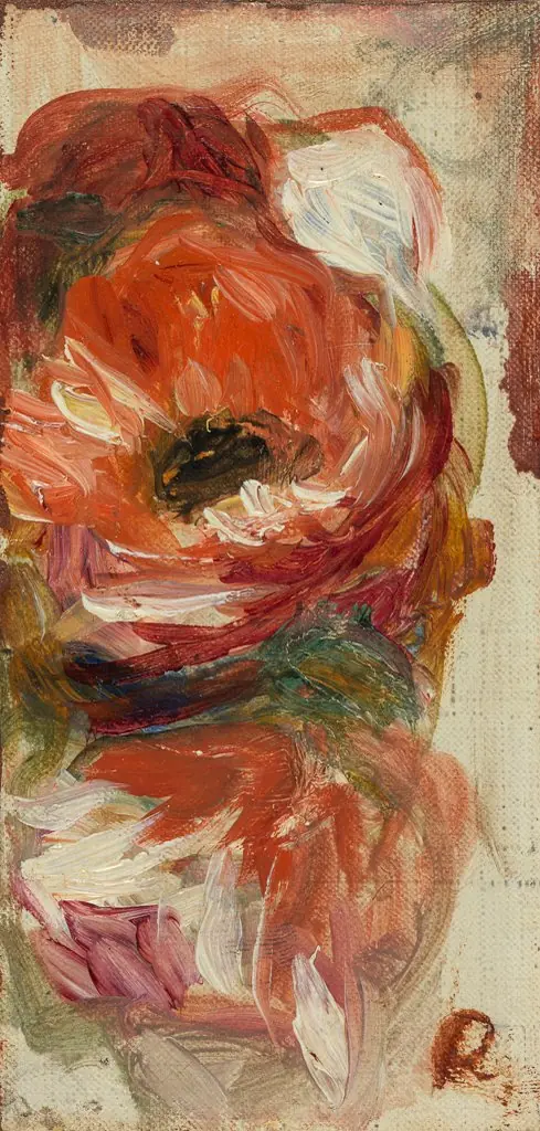 Study of Flowers, by Auguste Renoir