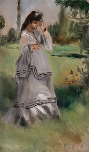 Woman in a Park, by Auguste Renoir
