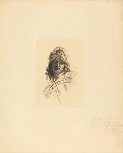 Buste de Bellone, by Auguste Rodin