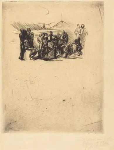 La Ronde, by Auguste Rodin