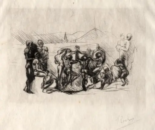 La Ronde, by Auguste Rodin