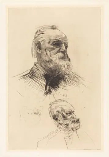 Victor Hugo, De Trois Quarts, by Auguste Rodin