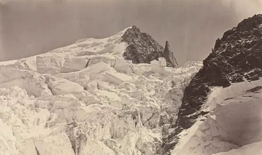 Mount Maudit, Savoy, by Auguste-Rosalie Bisson