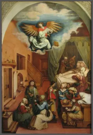 Nașterea Mariei, by Augustin Braun