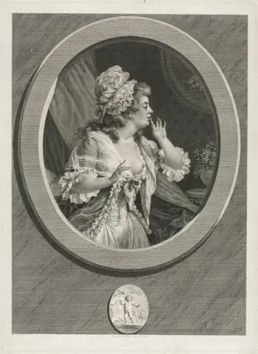 At Least Be Discreet, by Augustin de Saint-Aubin