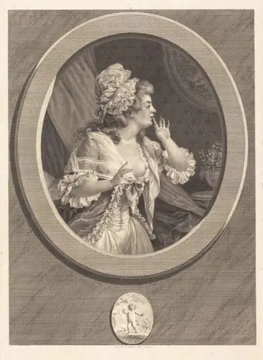 Au moins soyez discret (At Least Be Discreet!), by Augustin de Saint-Aubin