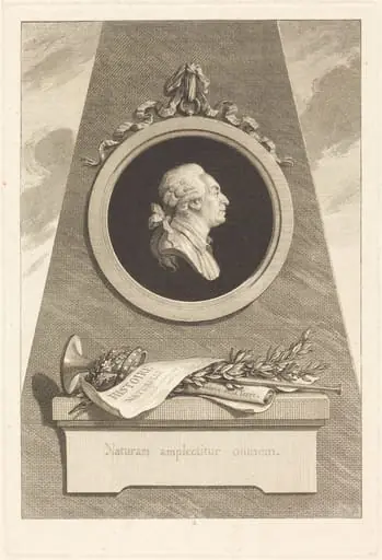 Comte de Buffon, by Augustin de Saint-Aubin