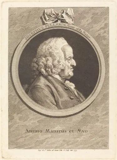 Joseph Pellerin, by Augustin de Saint-Aubin