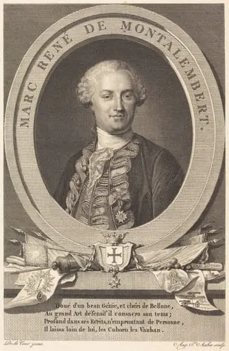 Marc Rene de Montalembert, by Augustin de Saint-Aubin