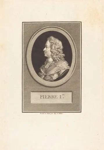 Peter the Great, by Augustin de Saint-Aubin