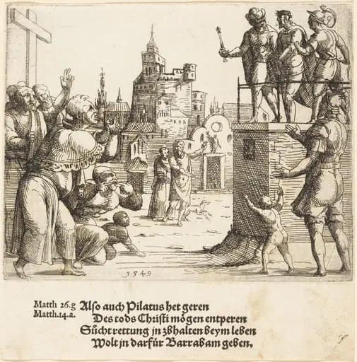 Ecce Homo, by Augustin Hirschvogel