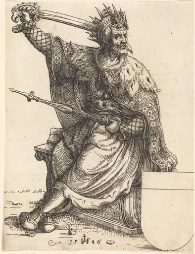 Ferdinand I, by Augustin Hirschvogel