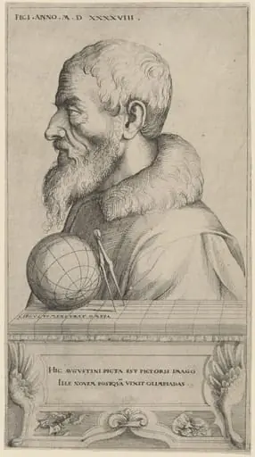 Self-Portrait, by Augustin Hirschvogel