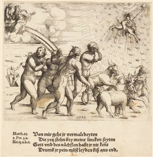 The Last Judgment, by Augustin Hirschvogel