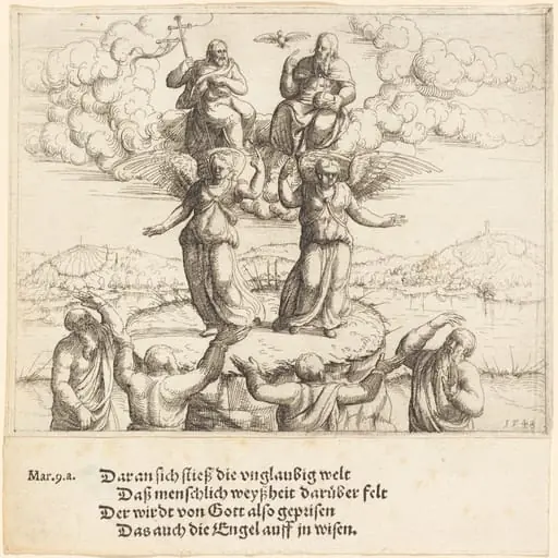 The Transfiguration, by Augustin Hirschvogel