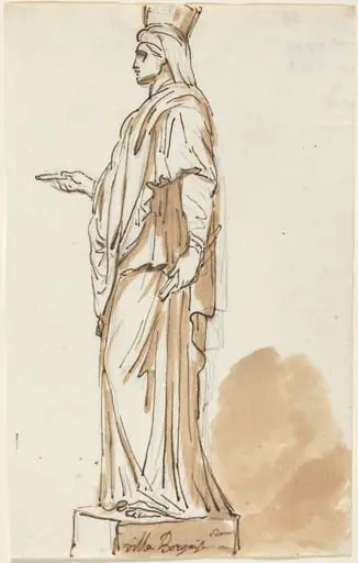 The Borghese Cybele, by Augustin Pajou