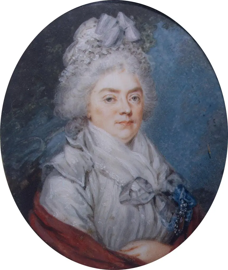 Portrait of Countess Darya Petrovna Saltykova, by Augustin Ritt