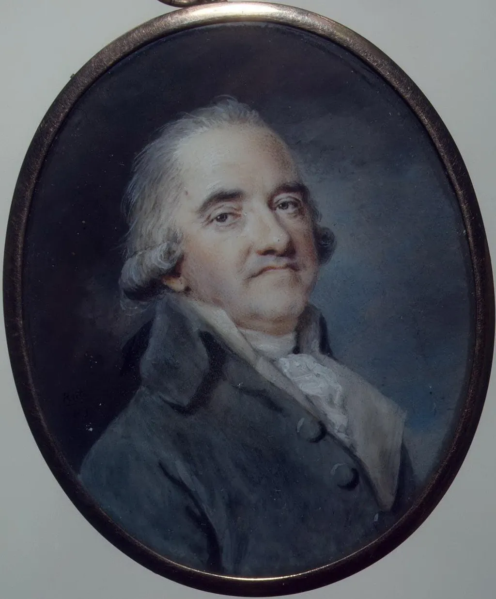 Portrait of English, by Augustin Ritt, unspecified, 1798