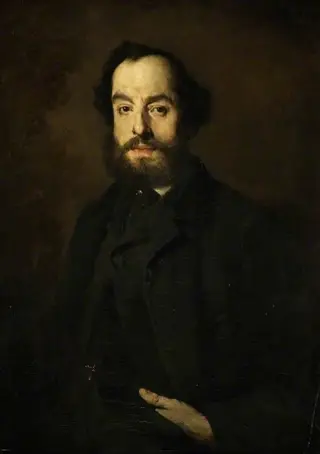 Jules Luquet, by Augustin Théodule Ribot, 1867
