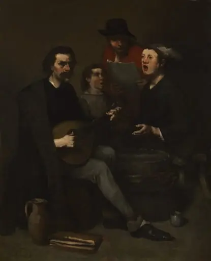 Singers, by Augustin Théodule Ribot