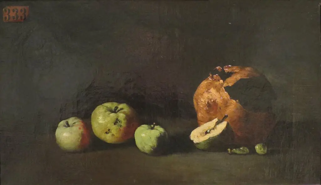 Still Life with Apples and a Pomegranate