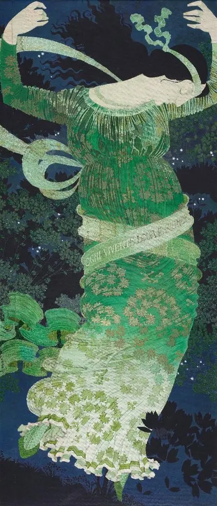 Die Nacht (Alles Lebende lobt den Herrn), by Augusto Giacometti