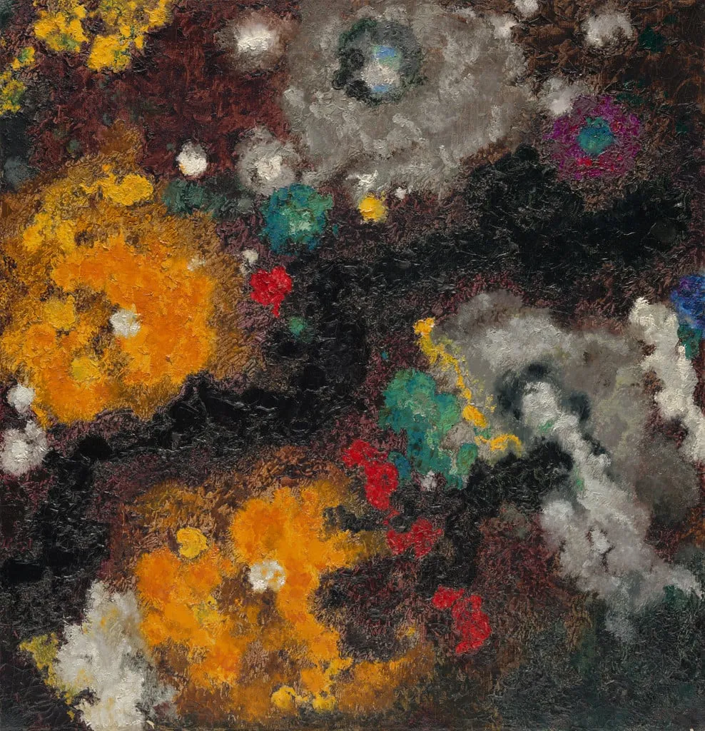 Untitled, by Augusto Giacometti, oil, 1917