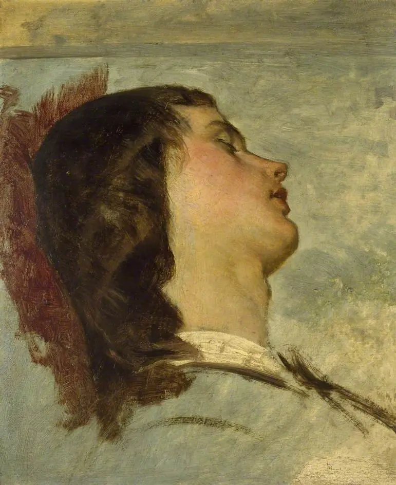 Preparatory Study for 'The Travelling Companions', by Augustus Egg