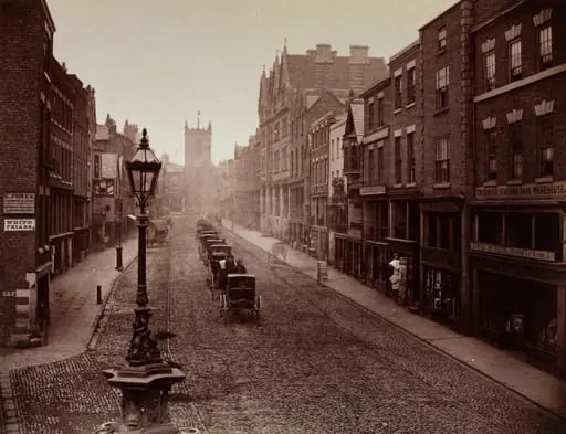 Bridge Street, Chester, by Augustus Kelham