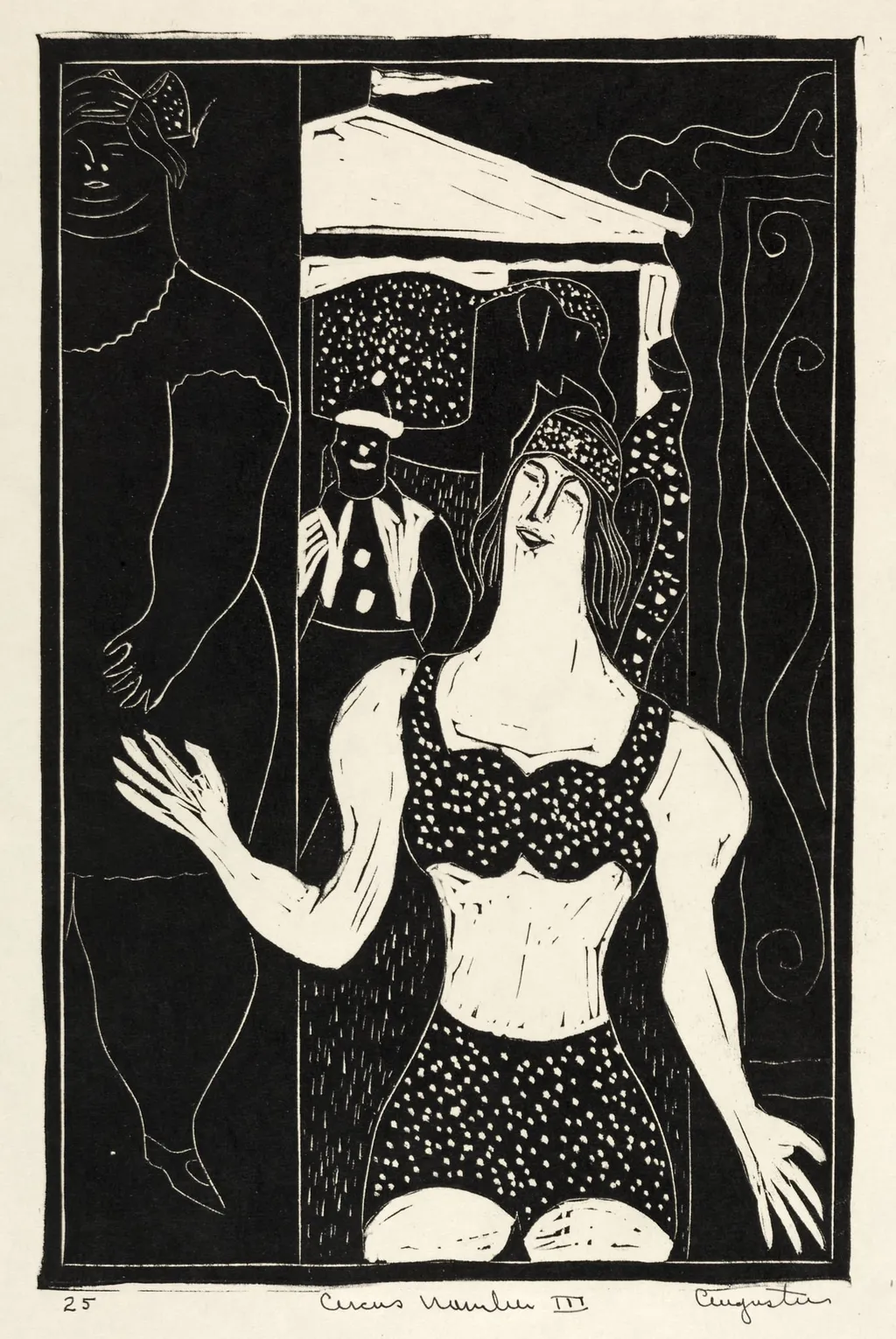 Circus, No. 3, by Augustus Peck, 1925