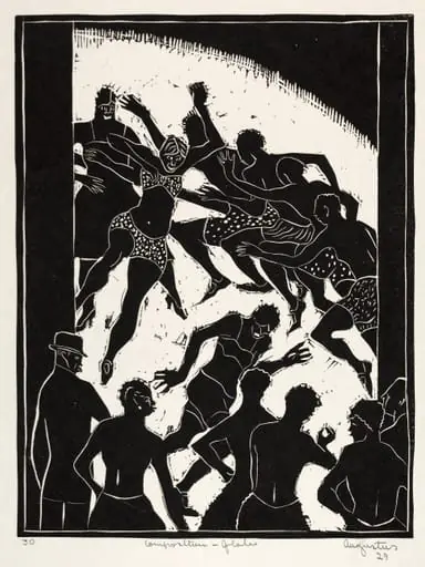 Composition - Globe, by Augustus Peck