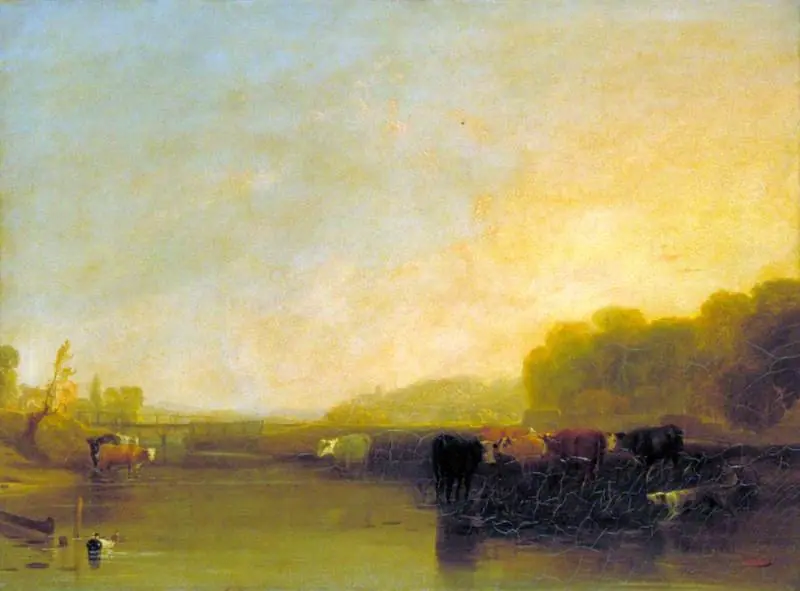 A Sunny Morning, by Augustus Wall Callcott